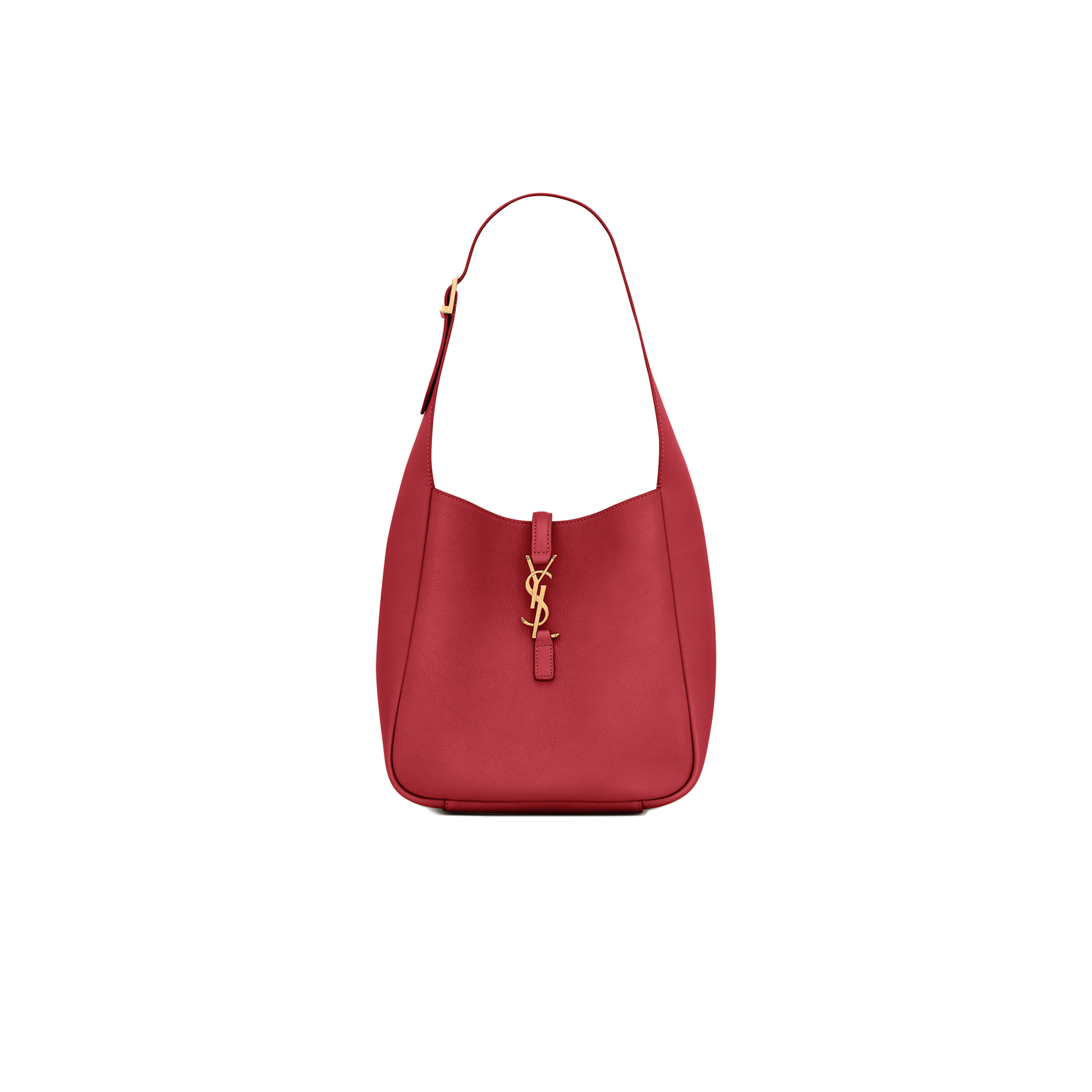 y*l le 5 À 7 S*pple small in grained leather 713938aaauq6937 (23*22*8cm)